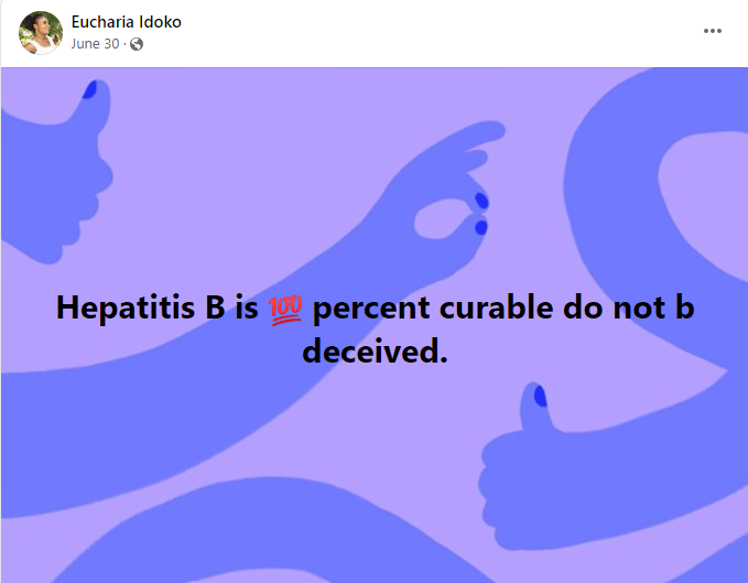 FACT CHECK Is Hepatitis B Curable? Check Your Fact