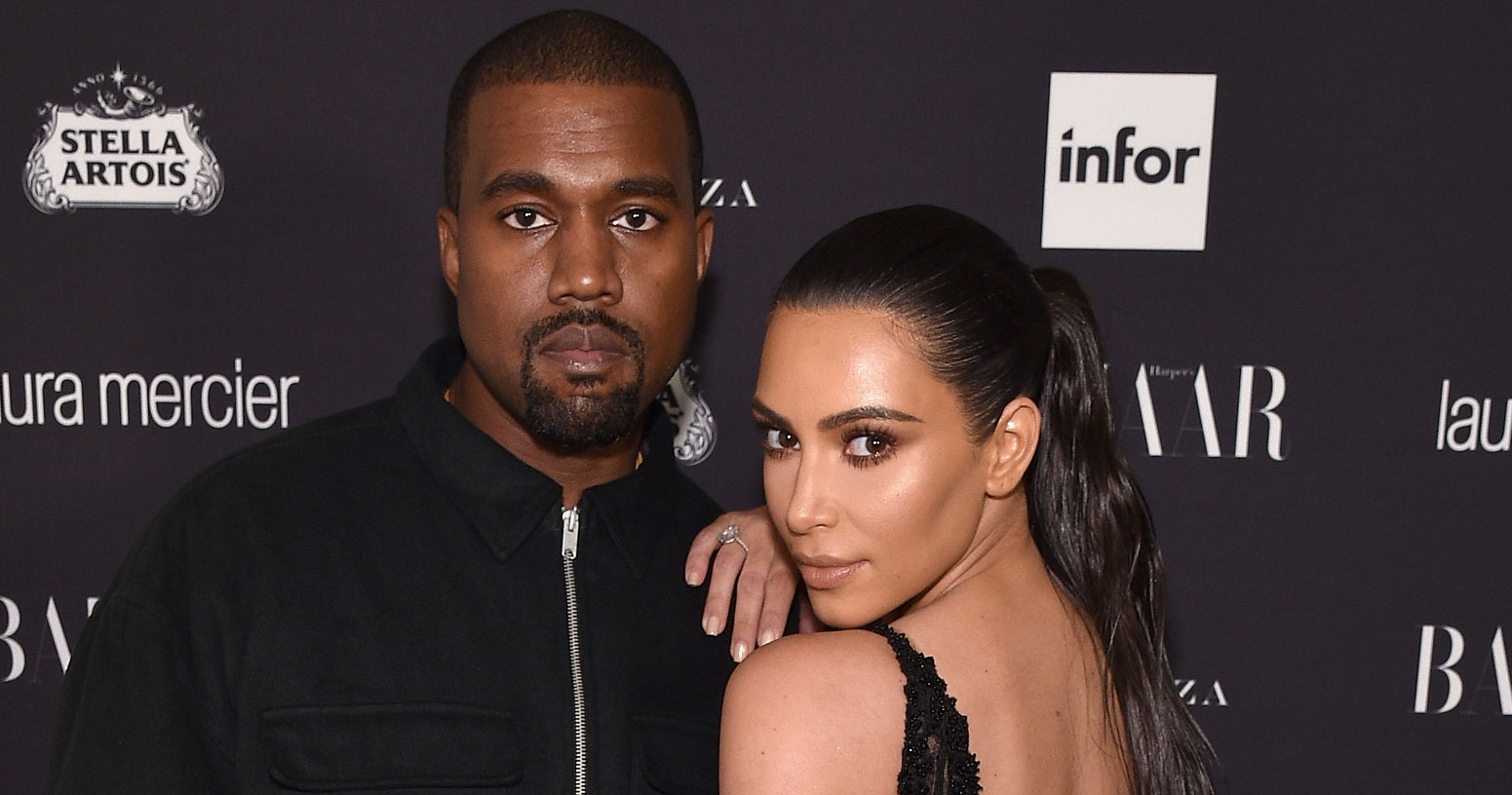 Kim Kardashian & Kanye West Divorce Rumors ‘False’ Kanye West, Kim