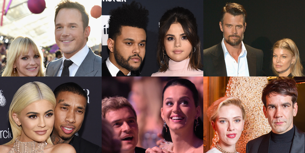 36 Most Shocking Celebrity Breakups of 2017 2017 Year End Recap