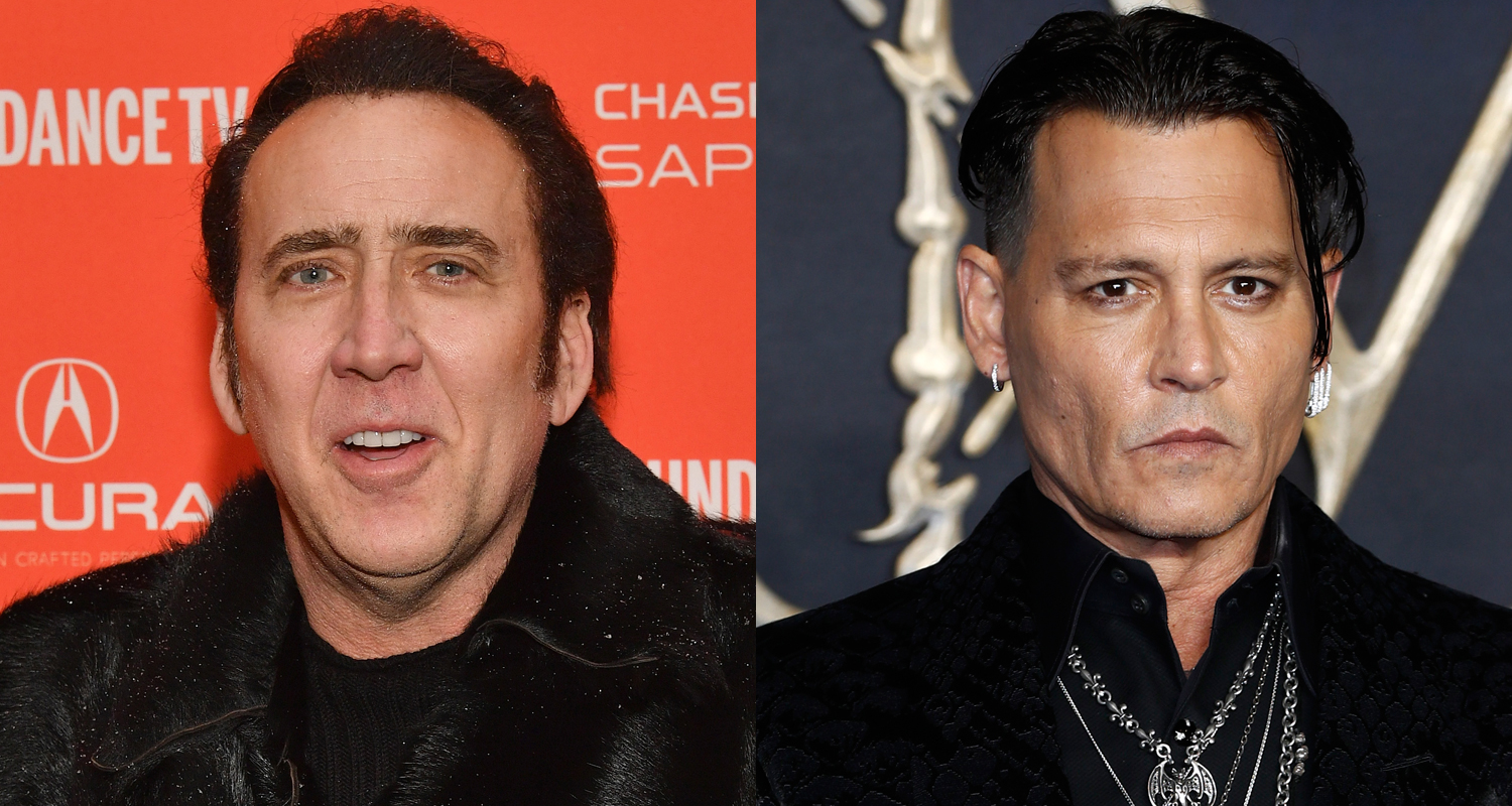 Nicolas Cage Says He Convinced Johnny Depp to an Actor Johnny