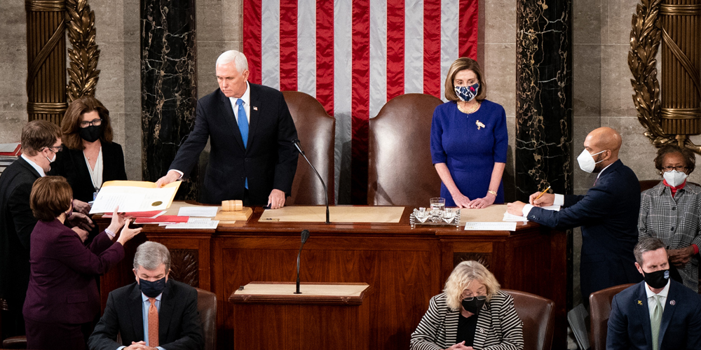 Congress Will Finish Counting Electoral College Votes Tonight Amid