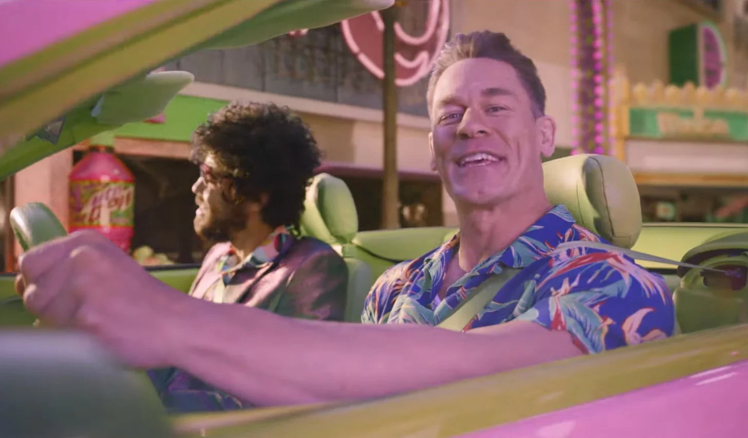 John Cena & Mountain Dew’s Super Bowl Commercial Includes a Million