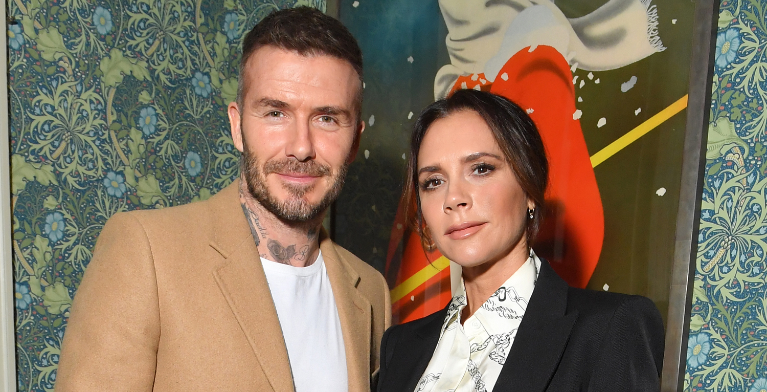 Victoria & David Beckham Pose with All Four Kids in Sweet Easter Photo