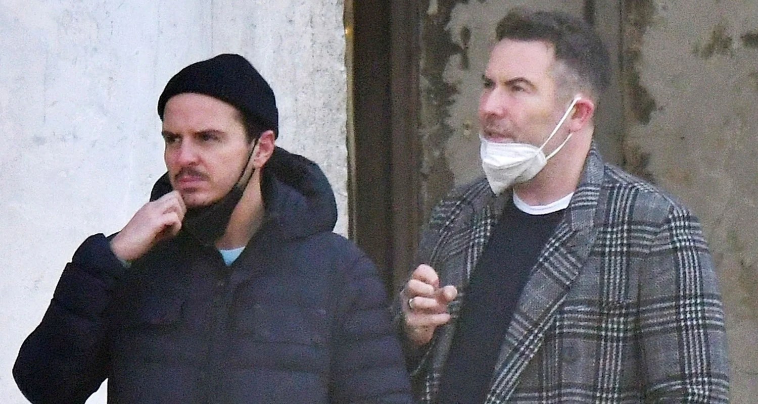 Andrew Scott Enjoys Day Out in Venice with ExBoyfriend Stephen Beresford Andrew Scott
