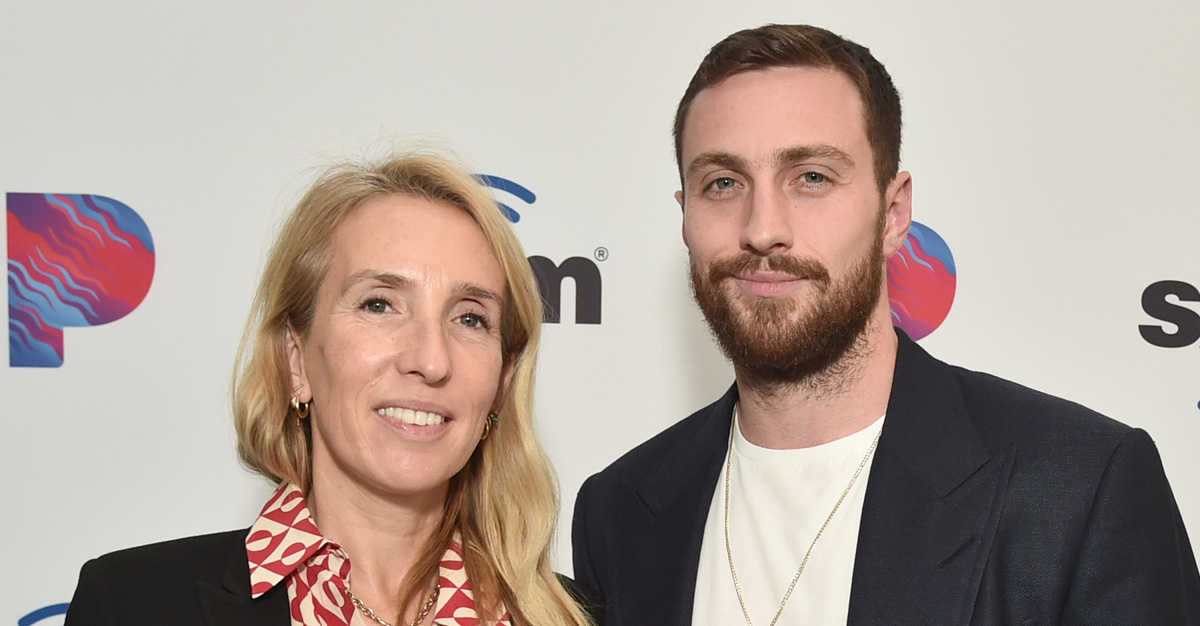 Aaron & Sam TaylorJohnson Renew Vows on 10th Wedding Anniversary