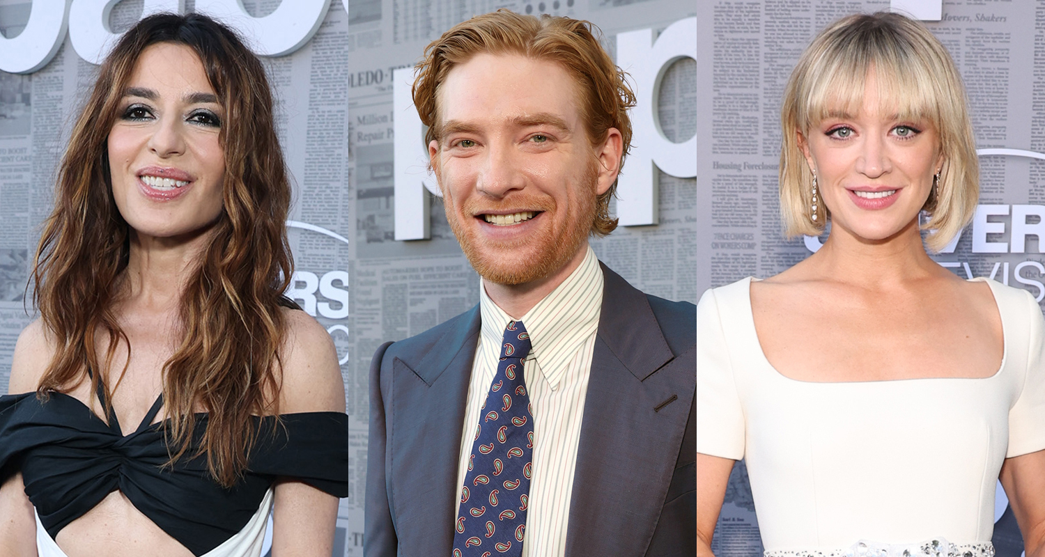 Domhnall Gleeson Joins Sabrina Impacciatore, Chelsea Frei & More at &apos;The Paper&apos; Premiere in L.A.