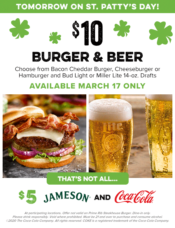 st patricks day restaurant specials 2023 St. Patrick's Day Restaurant Deals 2020 EatDrinkDeals