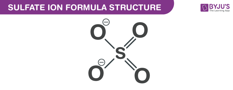 Sulfate Ion Formula Chemical Formula, Structural Composition And