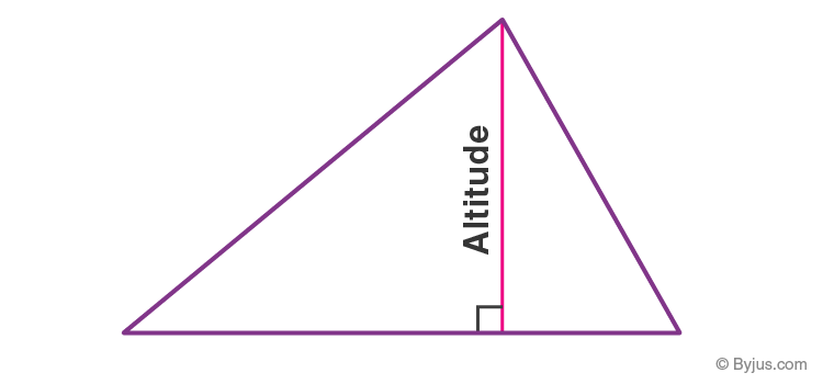 Altitude of a Triangle Definition, Formulas and Examples