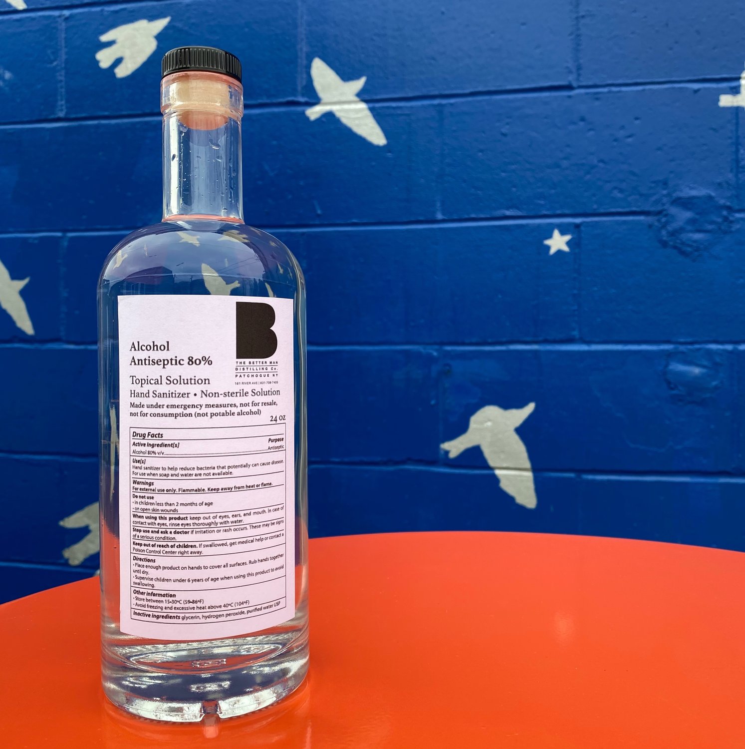 Better Man Distilling Co. switches from spirits to sanitizer The Long