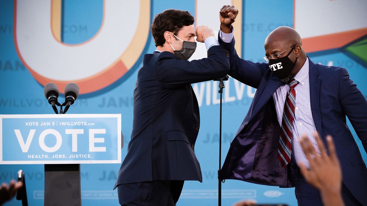 Jon Ossoff, Raphael Warnock Win Senate Runoff Races Def Pen