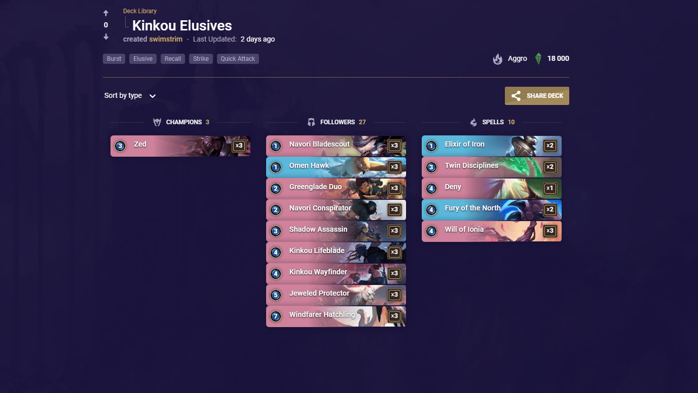 Best 3 Legends of 1.3 decks to play before reset Dot Esports