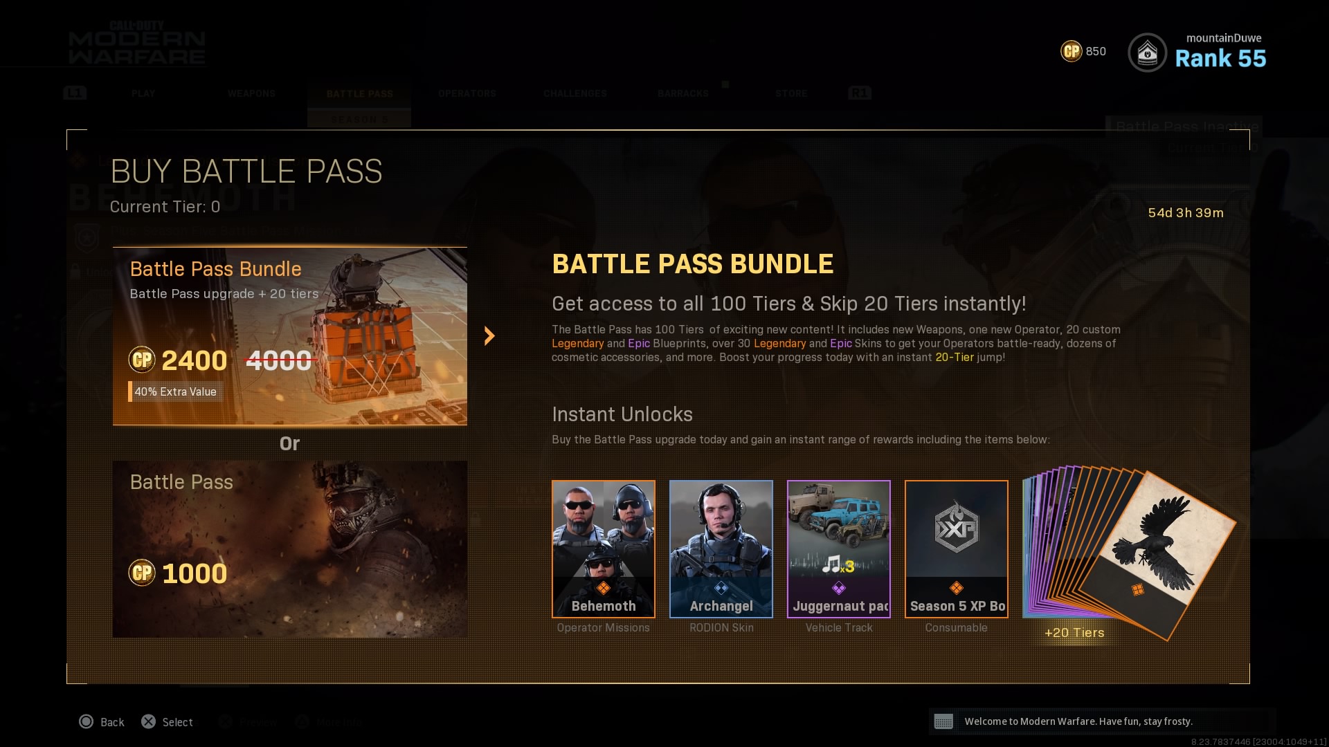 How to unlock the season 5 battle pass in Call of Duty Warzone and