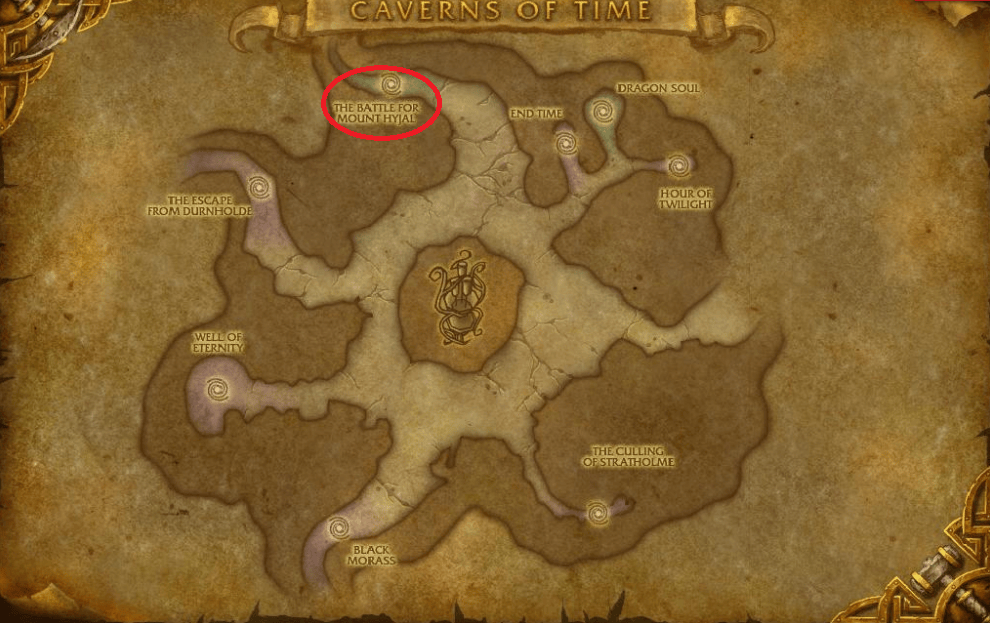 All raid locations in WoW Burning Crusade Classic Dot Esports