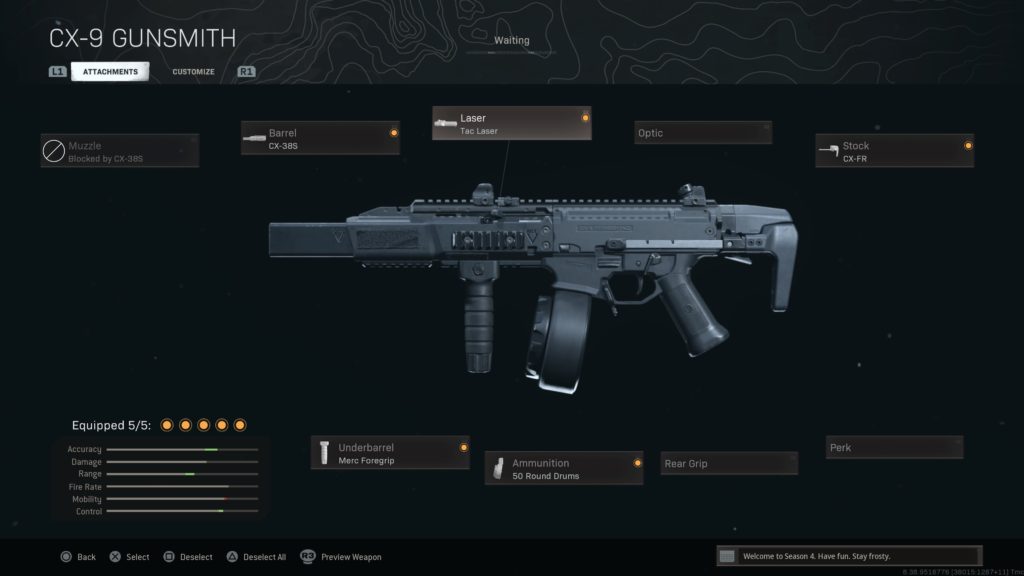 The best CX9 loadout in Call of Duty Warzone Cooldown