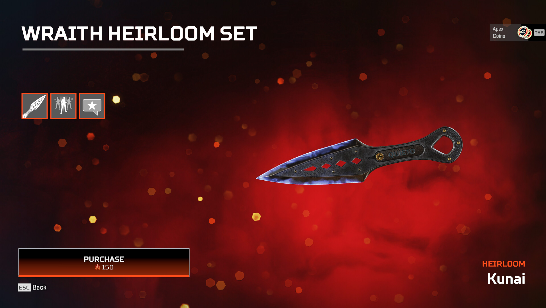 All Heirlooms in Apex Legends Dot Esports