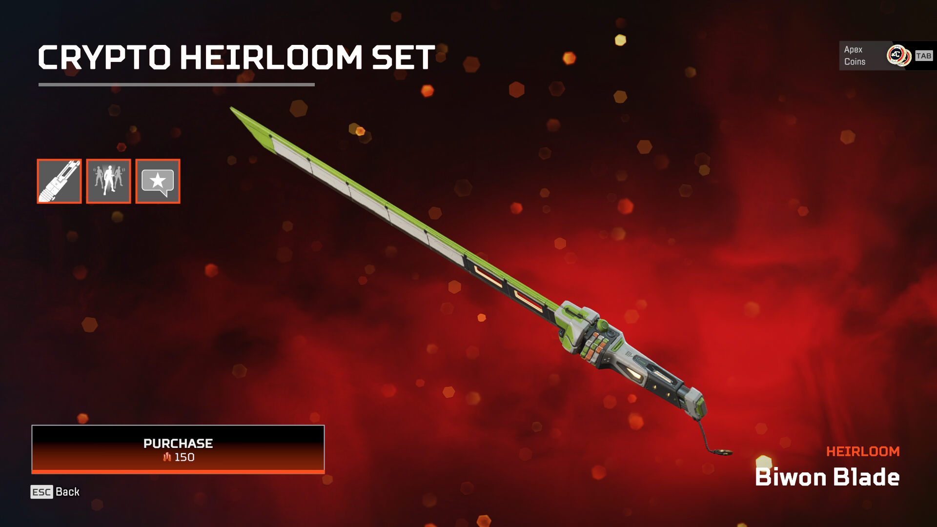 All Heirlooms in Apex Legends Dot Esports