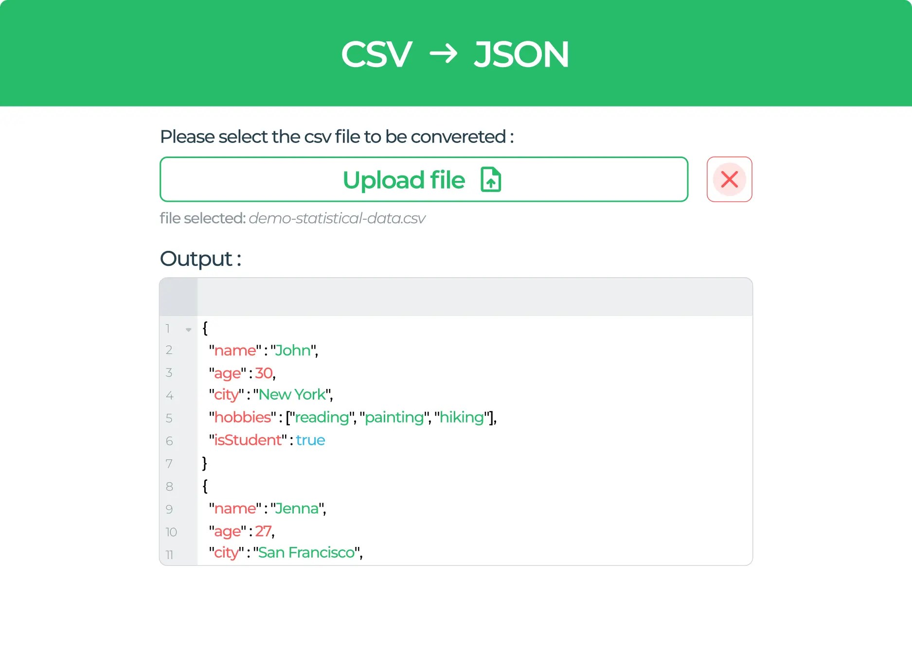 CSV to JSON Converter Powerful Developer Utilities DronaHQ