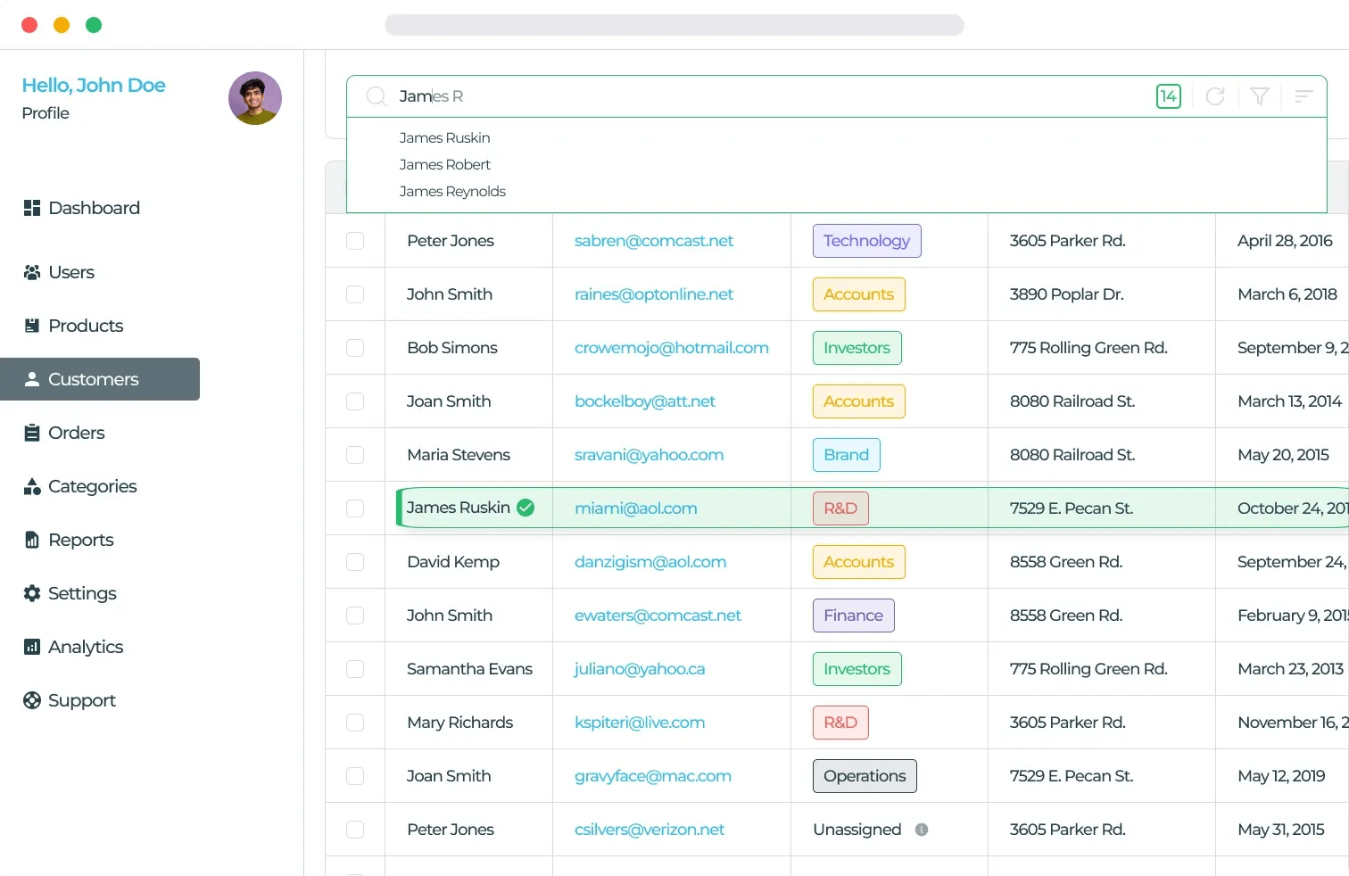 Build a Customer Finder App DronaHQ Low Code Platform