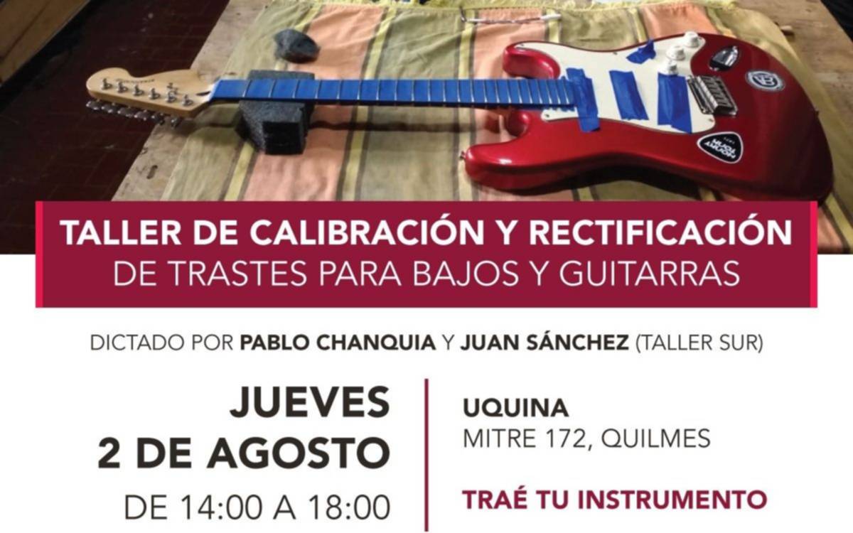 Dictan curso para aprender a calibrar instrumentos Quilmes