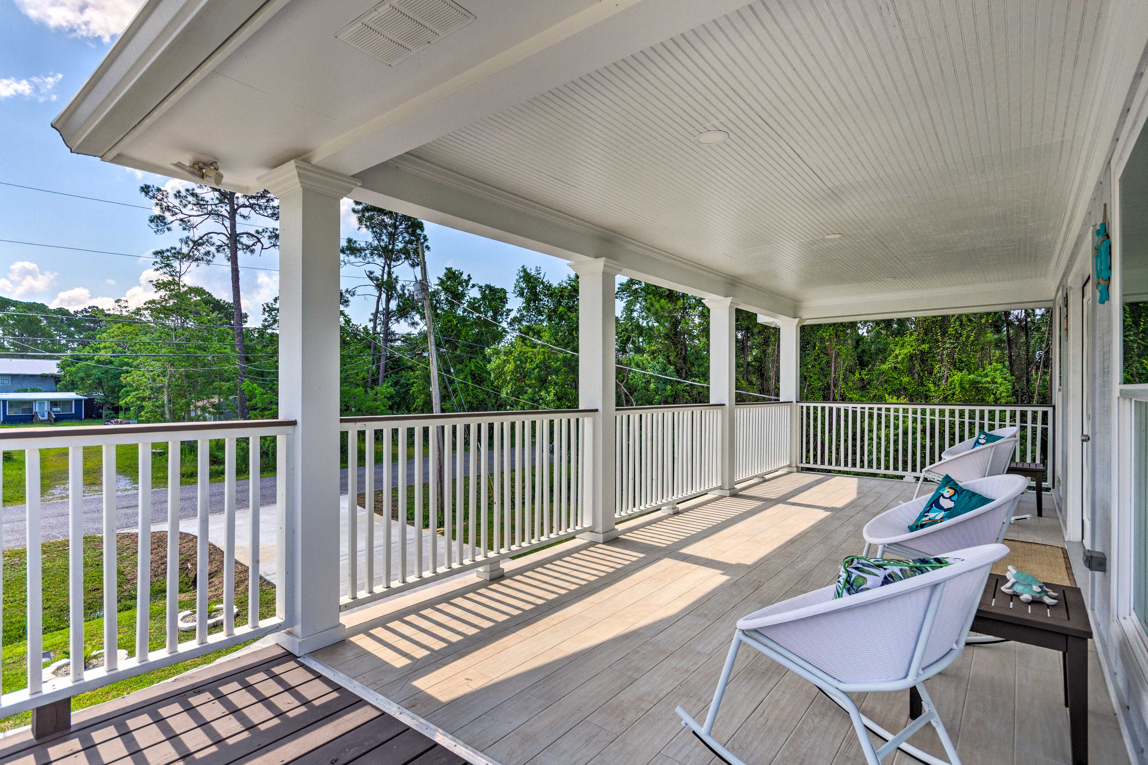 New! Panama City Beach House W/ Porch + Seating! in Panama City Beach w