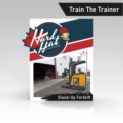 Stand Up Forklift Trainer Lifetime Canada Certification