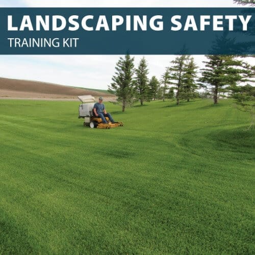 Landscaping Safety Training Kit and Certification Hard Hat Training