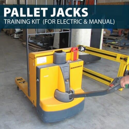 Pallet Jack Training Kit and Certification Covers Class III