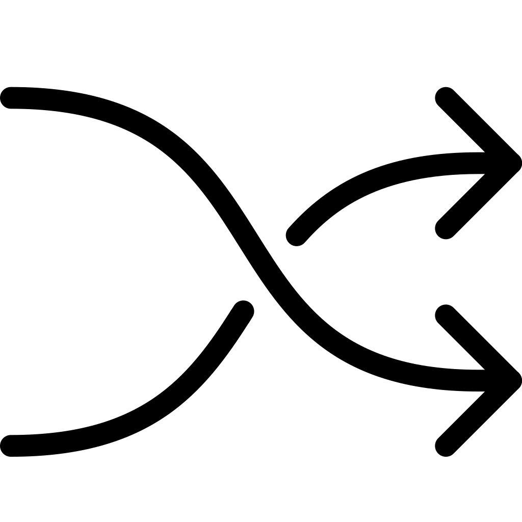 Shuffle icon - Download on Iconfinder on Iconfinder