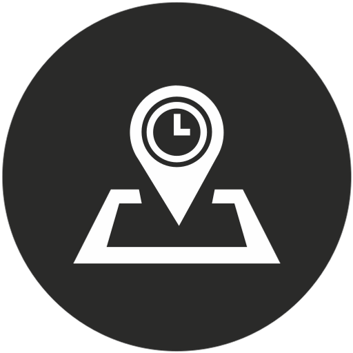 Clock, navigation, pointer, time, timer, watch icon
