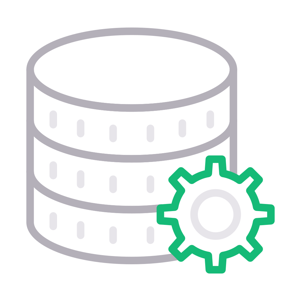 Database, hosting, preference, server, storage icon Download on