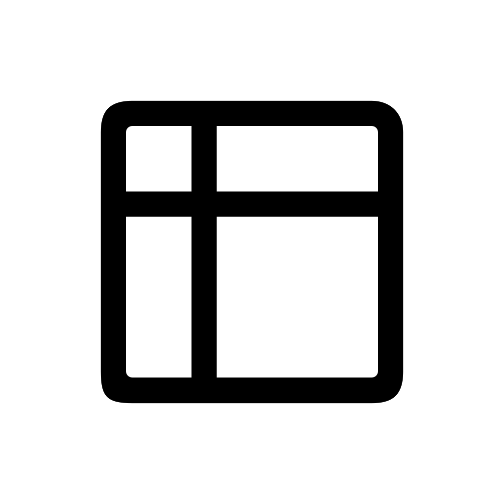 Column, grid, header, row icon Download on Iconfinder