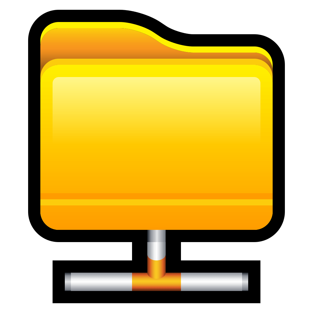Directory, folder, shared folder, network folder icon Download on