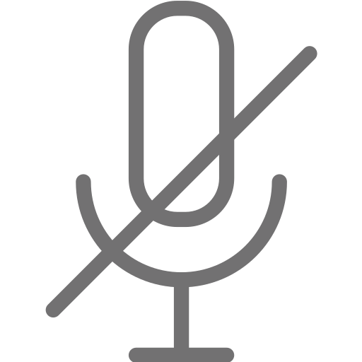 Mic, microphone, mute icon Download on Iconfinder