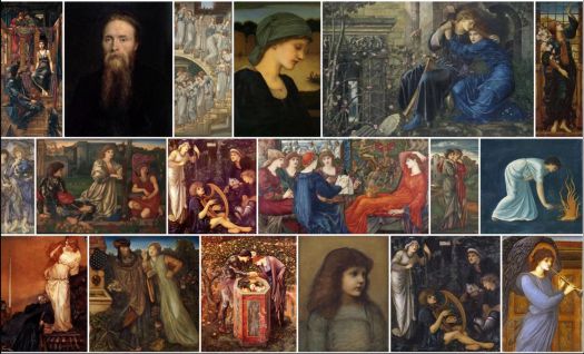 Jigsaw Puzzle The PreRaphaelite painter, Sir Edward Burton 60