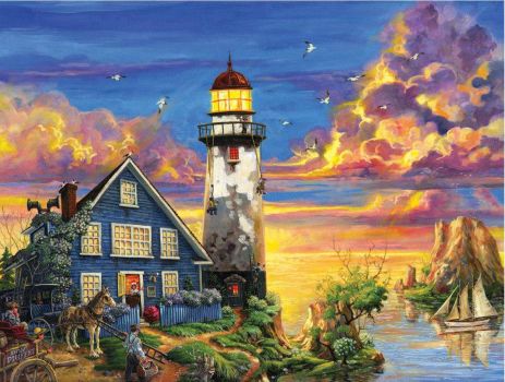 It is a fun jigsaw puzzle game applicable for all ages. Solve Lighthouse #3 jigsaw puzzle online with 88 pieces