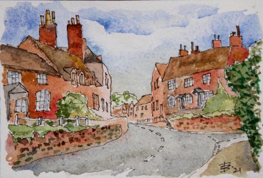Solve Allesley Village, Coventry jigsaw puzzle online with 96 pieces