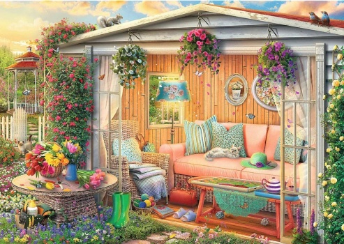 Solve Cozy Place jigsaw puzzle online with 300 pieces