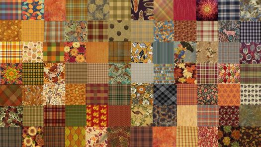 Jigsaw Puzzle Fall and Plaid Made for Each Other 180 pieces