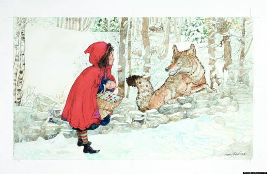 Solve Little Red Riding Hood Met a Sly Wolf Jerry Pinkney jigsaw