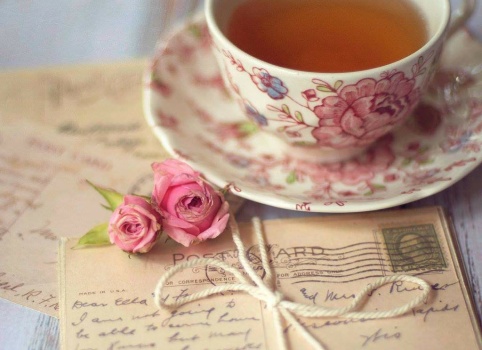 Solve Tea & Blooms & BilletDoux jigsaw puzzle online with 63 pieces