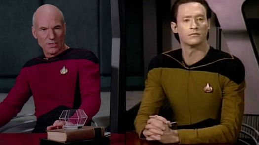 Jigsaw Puzzle Star Trek The Next Generation Captain Jean Luc Picard