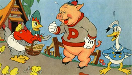 Solve Walt Disney’s The Wise Little Hen 1934 jigsaw puzzle online with