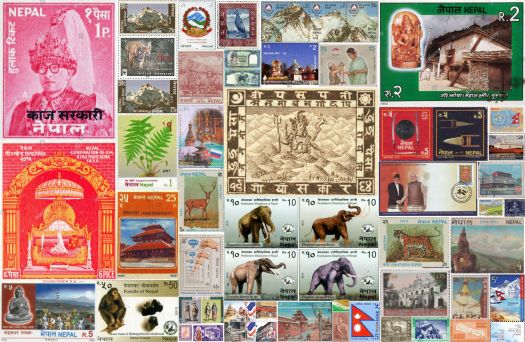Jigsaw Puzzle NEPAL Historical Stamps 228 pieces Jigidi