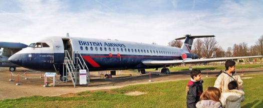 Jigsaw Puzzle duxford 4207 BAC 111530FX GAZMF front port side pan
