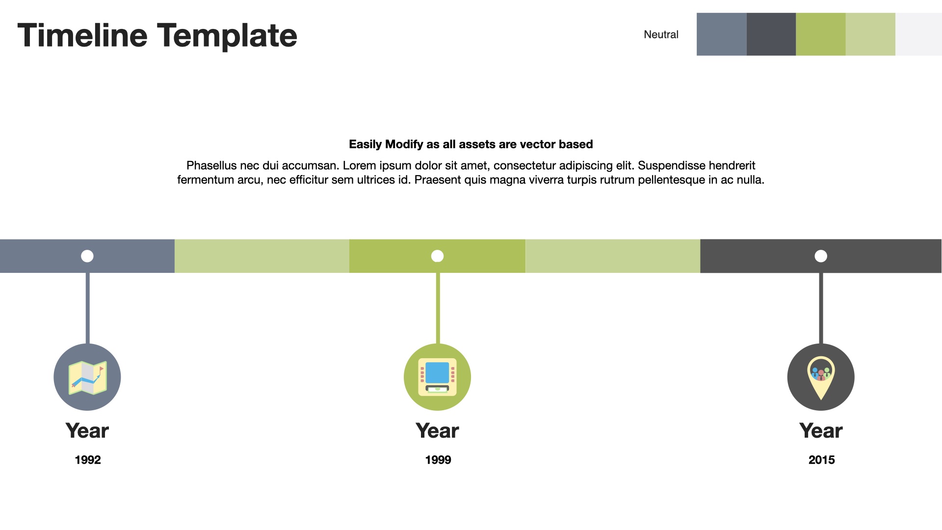 Free Apple Keynote Timeline Template Download Just Free Slide