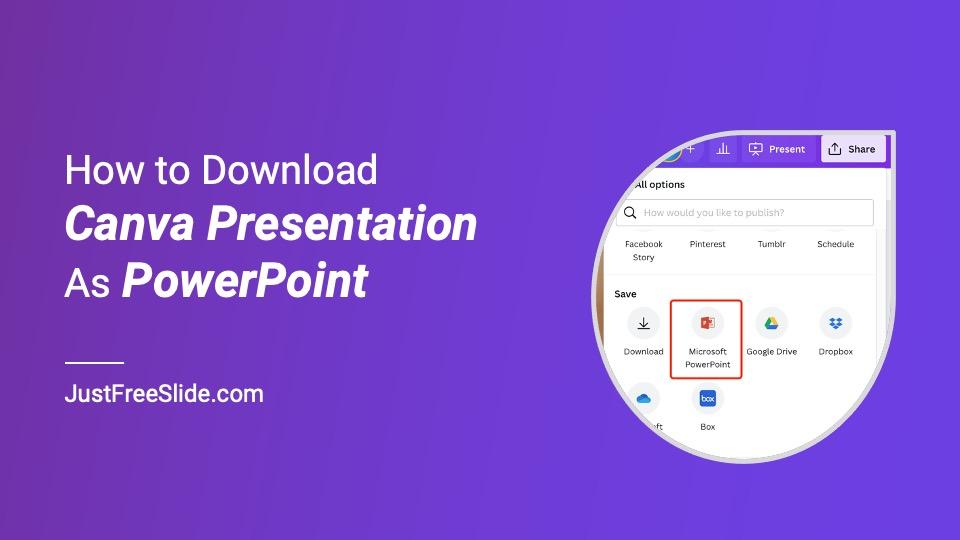 How to Download Canva Presentation as PowerPoint PPT Just Free Slide