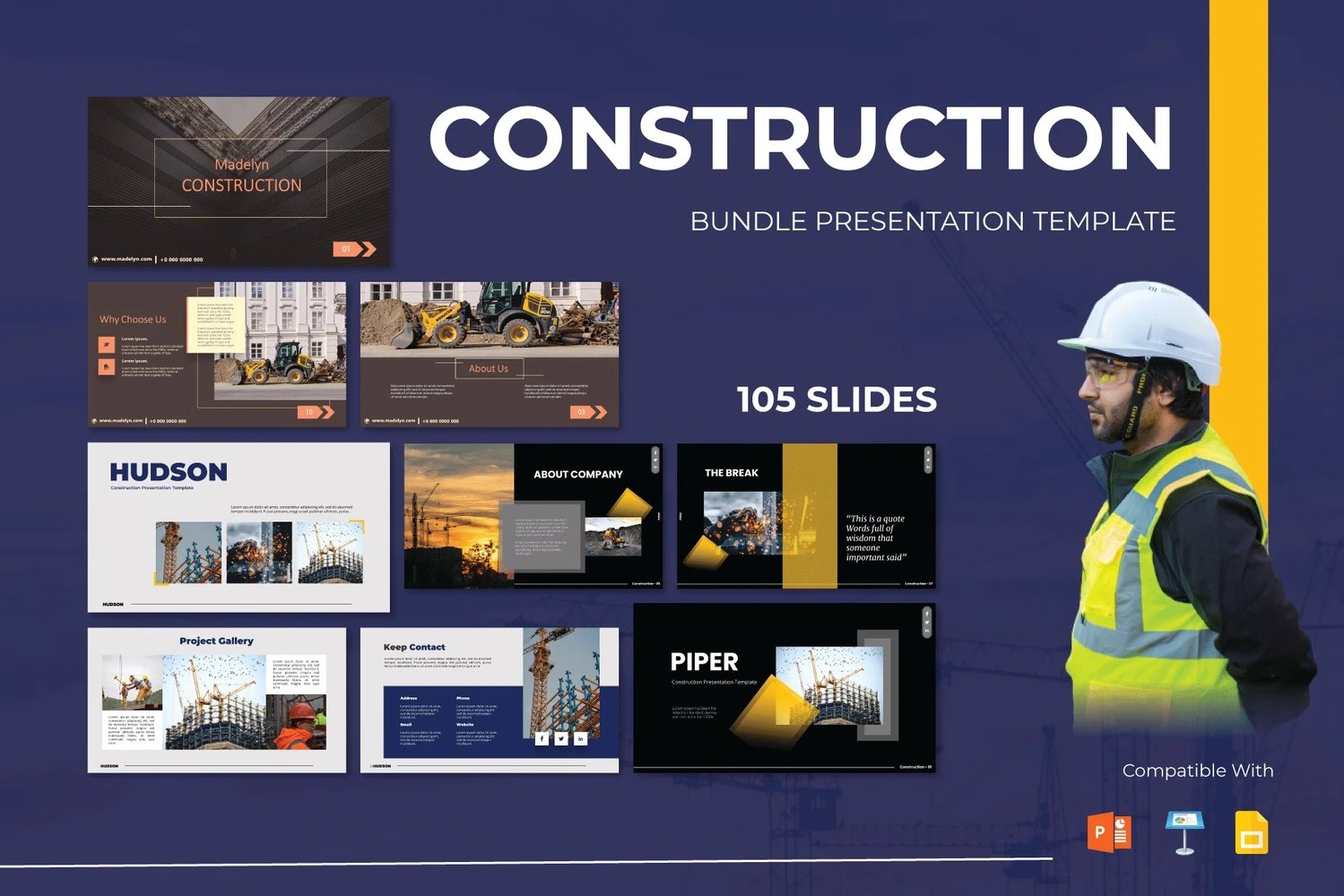 10 Best Construction Presentation Templates 2023 Just Free Slide