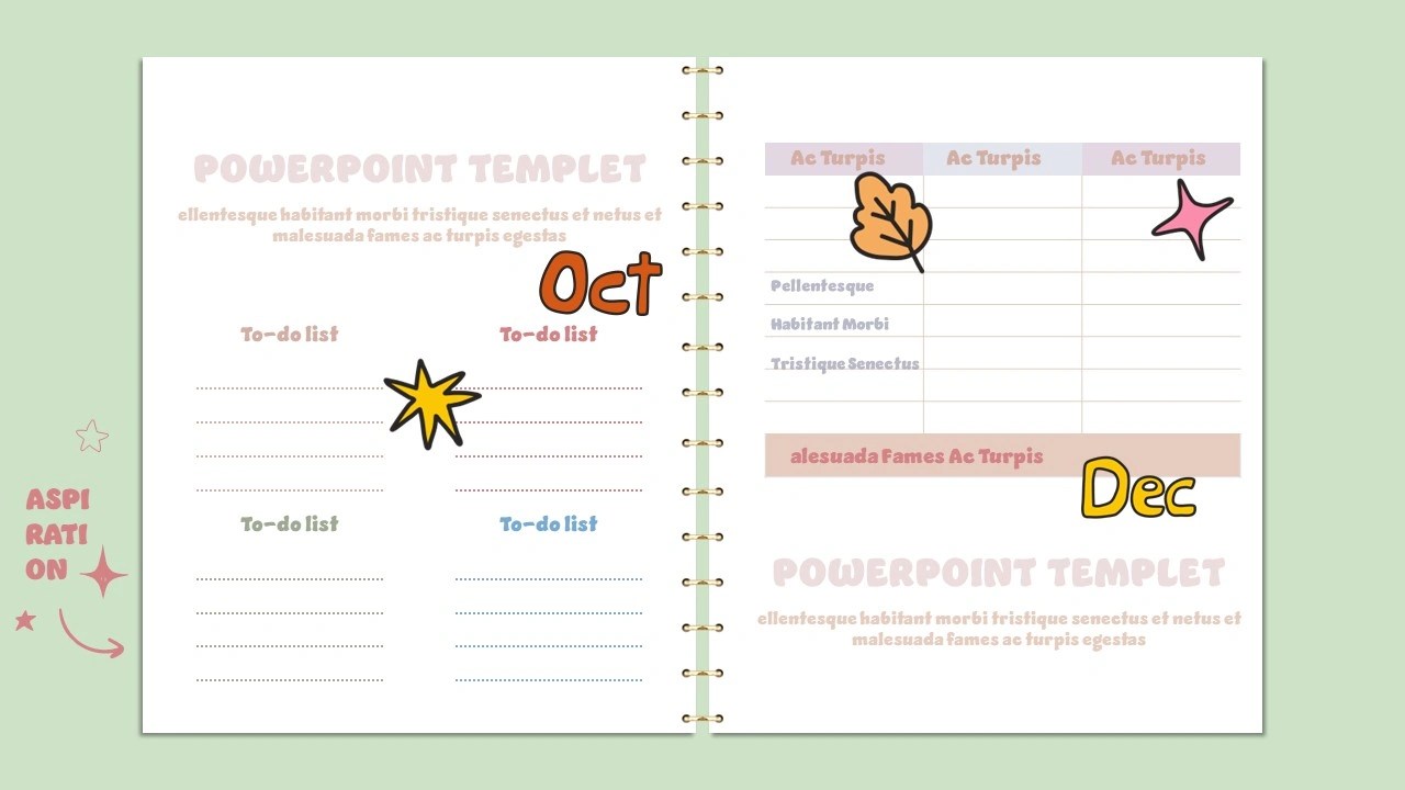 Free Pocket Notepad PowerPoint Template Just Free Slide