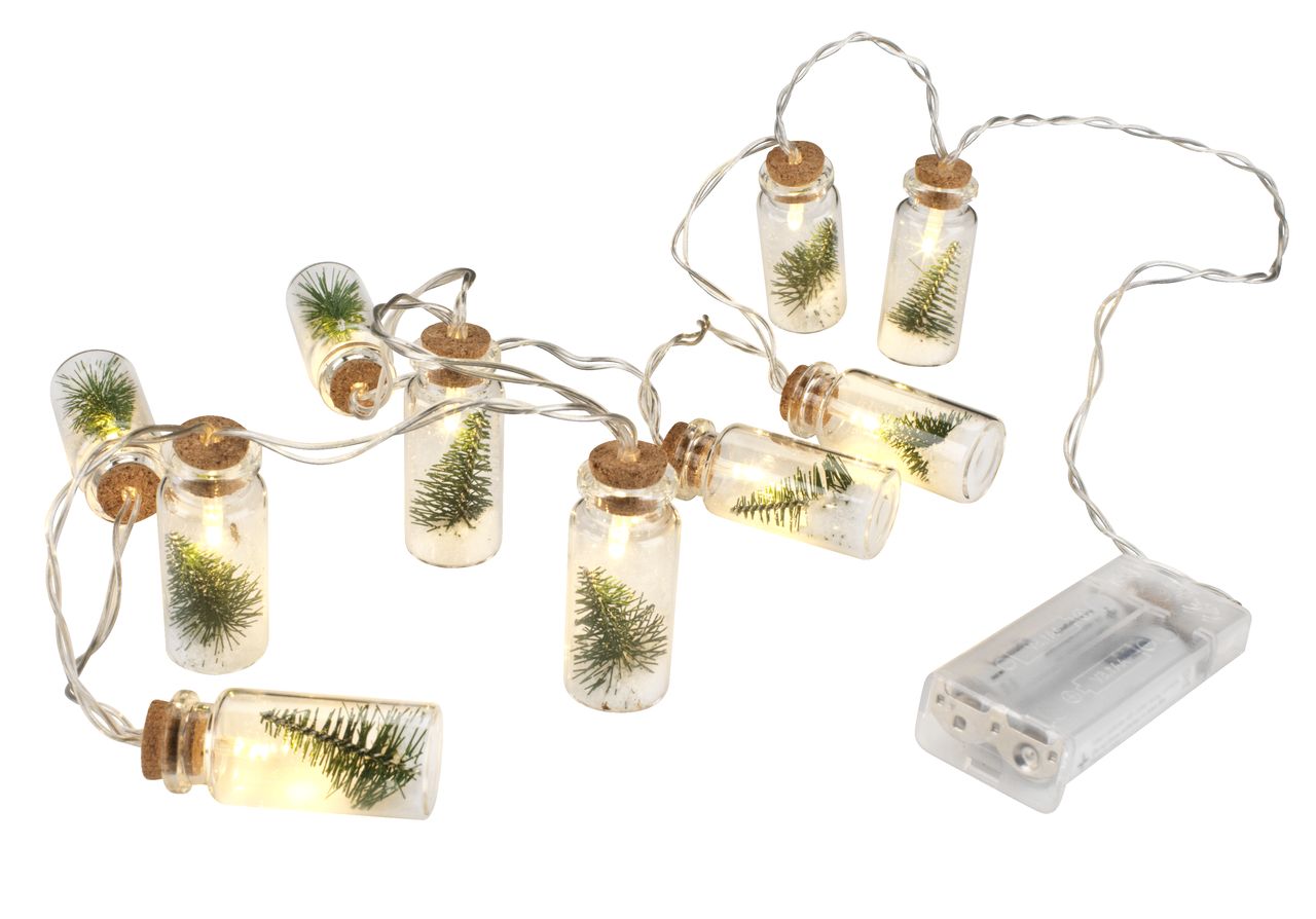 Ljusslinga Med Klämmor Jysk Ljusslinga FYLGJER m/10 LED JYSK